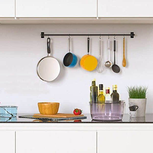 24 Pack S Shaped Hanging Hooks Hanger Hooks 3.5" Hanging Plant Pan Cup Metal S Hooks Hanger Heavy Duty Stainless Steel S Hooks for Kitchen Bathroom Bedroom and Office Hanging Utensils Towels
