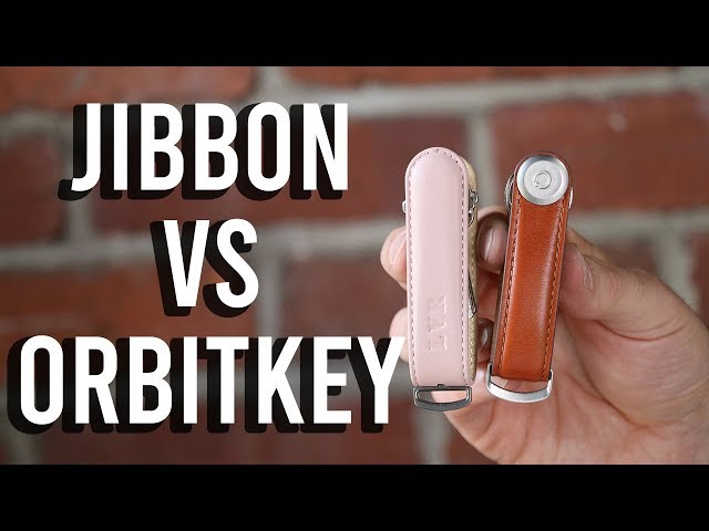 Aaron and Mike compare and contrast the OrbitKey and the new Jibbon key organizer