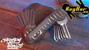 Slayer Titanium KeyBar: If Chuck Norris carried a key organizer, it would be this! by Chrispy Things (1 year ago)