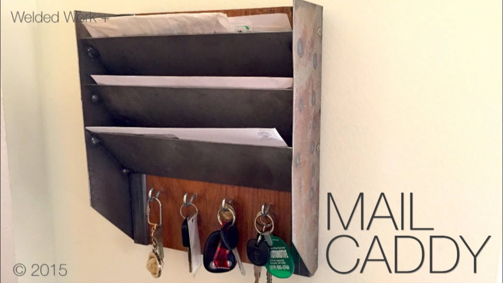 DIY Mail & Key Organizer by Welded Work (5 years ago)