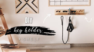 DIY Easy Key Holder Shelf by Living to DIY with Rachel Metz (2 years ago)