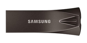 Amazon offers the Samsung BAR Plus 256GB USB 3.1 Flash Drive in Titan Gray for $39.98 shipped