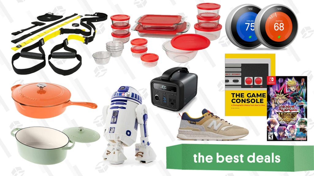 Wednesday's Best Deals: Cuisinart Cast Iron Gold Box, Pyrex, Sphero R2-D2, Adidas, and More