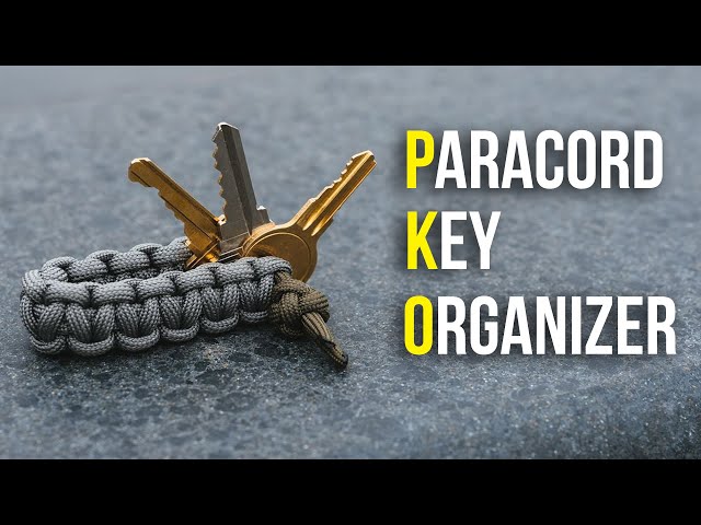 How To Make A Paracord Key Organizer Tutorial Get Paracord and Tools Here ▷