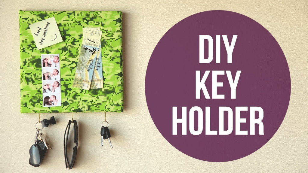 Easy DIY Wall Key Holder | cathydiep by Cathy Diep (7 years ago)