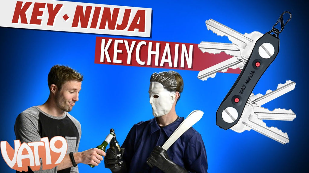 Eliminate your bulky keychain with the uber-functional Key Ninja