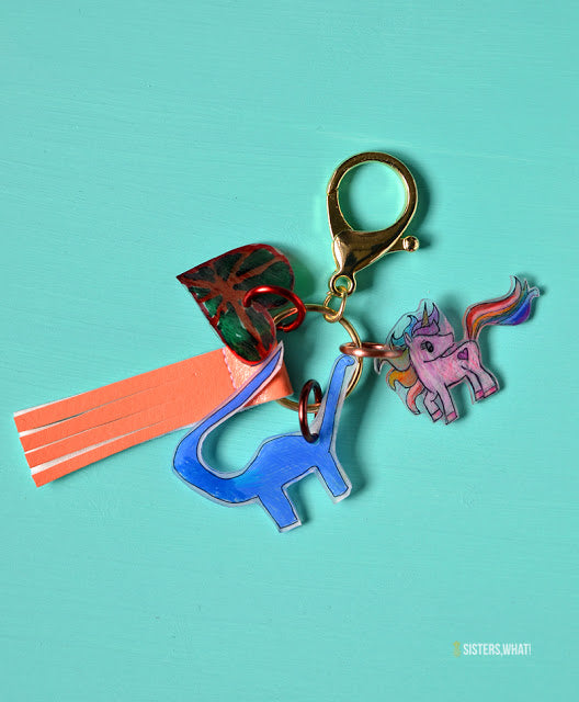 Kids Craft – Shrink Plastic Keychain