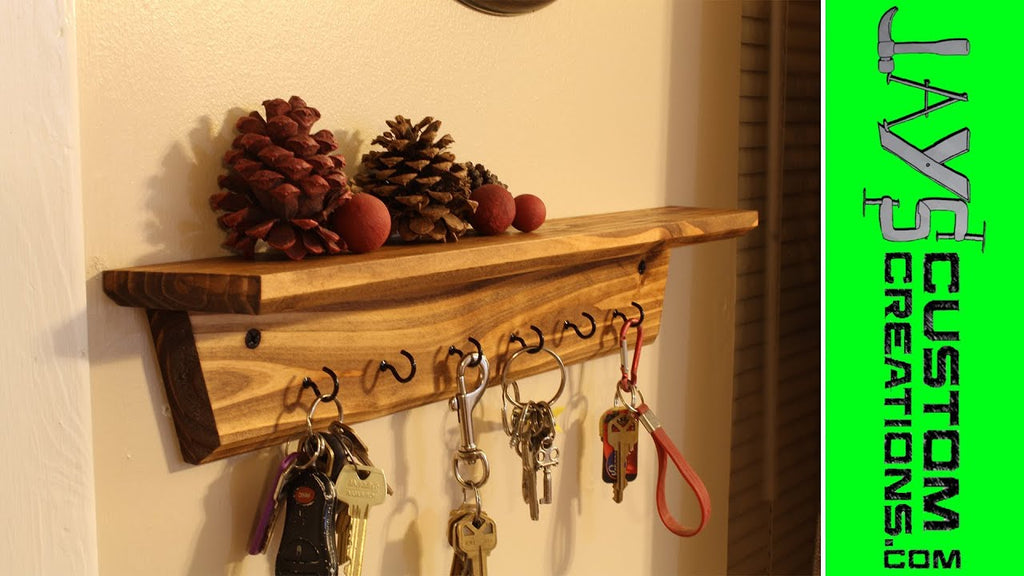 SUPER EASY Key Holder Shelves - 113 by Jay Bates (7 years ago)