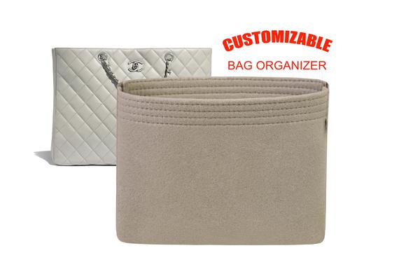 For Cha.nel Large Shopping Tote Bag insert organizer, bag liner, Express Shipping by SenamonBagOrganizer
