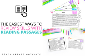 The Easiest Ways to Review Skills with Reading Passages