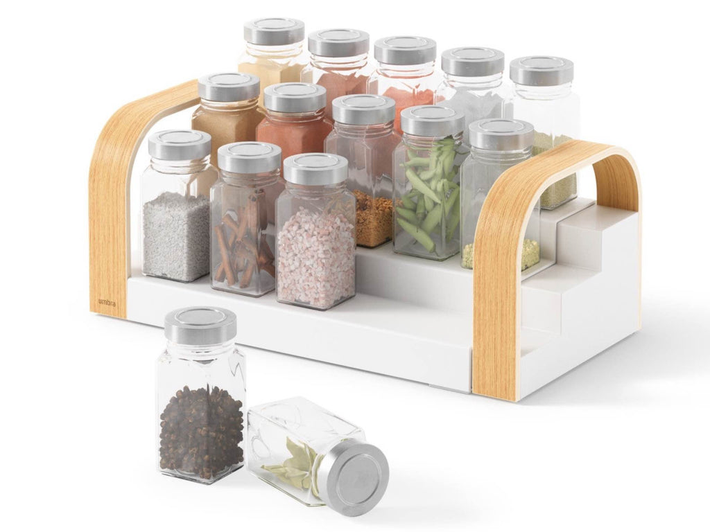 Umbra “Bellwood” Expandable Three-Tier Spice Shelf