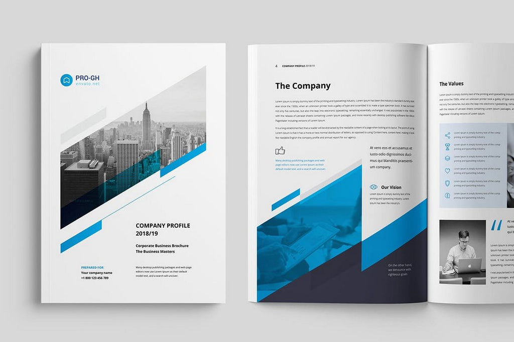 80+ Modern Corporate Brochure Templates 2023