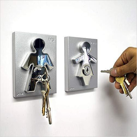 His and Hers Key Holders