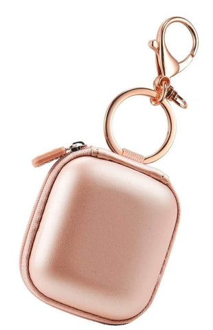 Purchase airpods case keychain airpod charging protective case earbud case pu leather hard case portable carrying case with metal clasp and keychain compatible with apple airpods bluetooth earphone