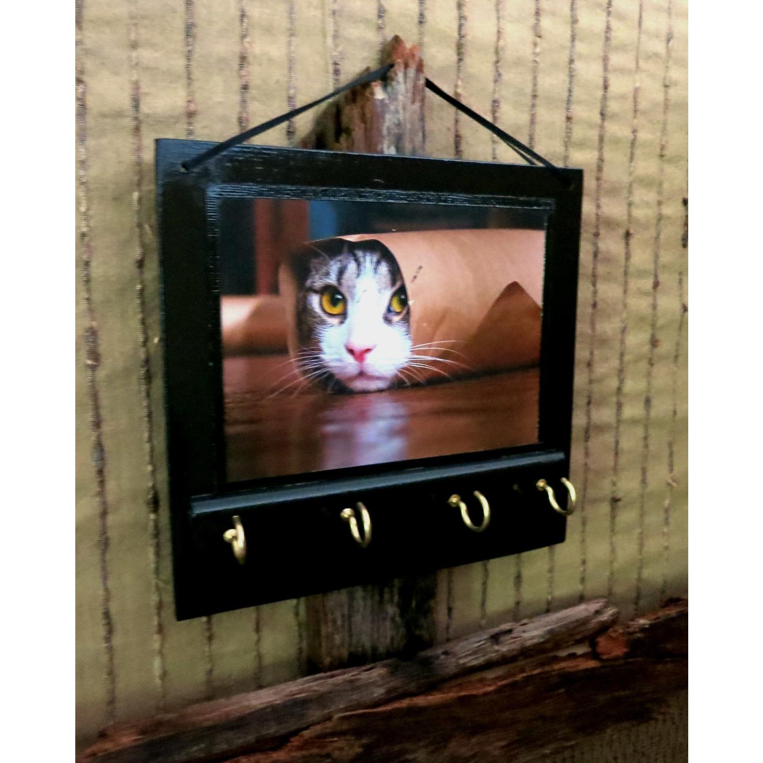 Funny Cat Key Rack